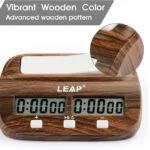 Digitalna Šahovska ura LEAP WOODEN LOOK – slika 2