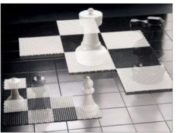 Vrtna šahovska ploča - velika