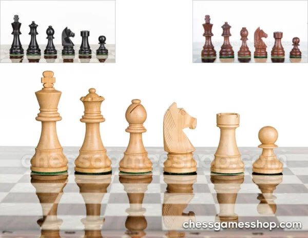 Wooden Chess Pieces STAUNTON STANDARD