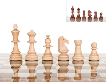 lesene Šahovske figure tournament staunton