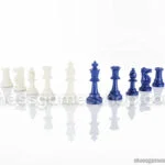 Schachfiguren aus Kunststoff STAUNTON COLOR