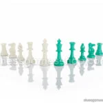Schachfiguren aus Kunststoff STAUNTON COLOR