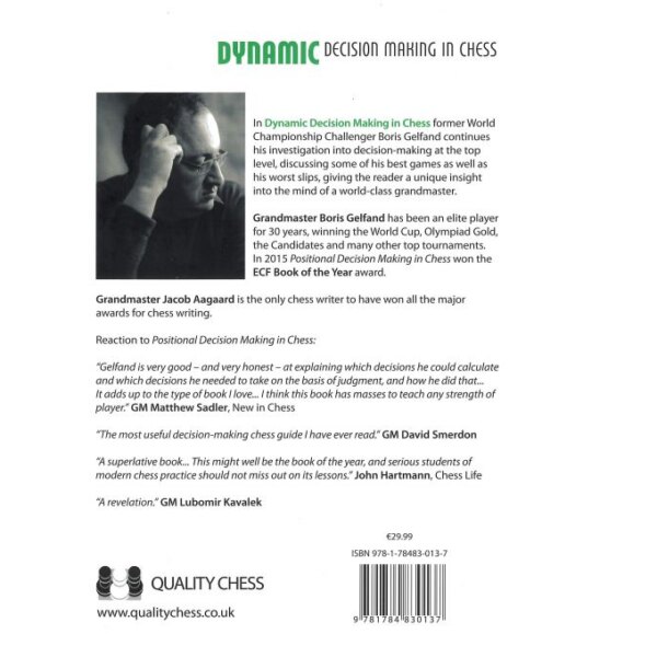 Dynamic Chess Book Chess books, Strategies and Tactics - DYNAMIC DECISION MAKING IN CHESS