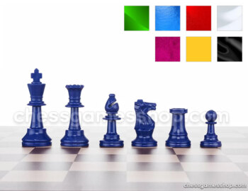 plastične šahovske figure staunton color