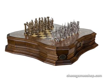 luksuzni šah antika oreh s