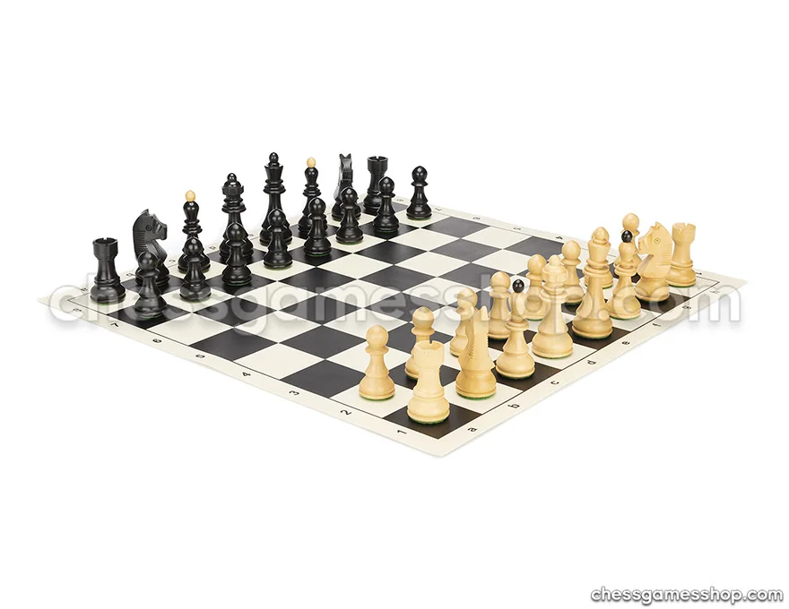 Šahovski komplet SPLIT BLACK