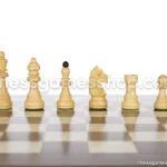 Šahovski komplet SPLIT BLACK