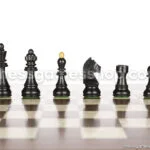 Šahovski komplet SPLIT BLACK