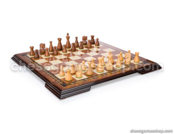 Šahovski komplet modern brown