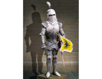 3d kartonska sestavljanka vitez rudolf