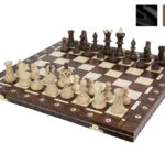 Ambassador Chess Set – Wooden Folding Gift Set