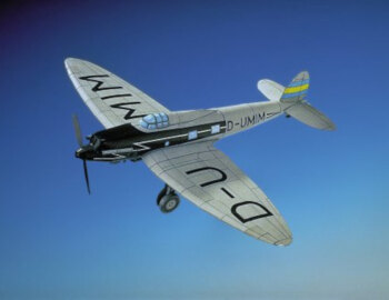 kartonska 3d sestavljanka heinkel blitz