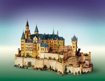 kartonska 3d sestavljanka hohenzollern
