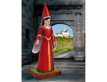 kartonska 3d sestavljanka kunigunda