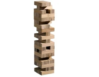 igra spretnosti stolp zaporedja jenga