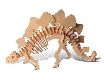lesena 3d sestavljanka stegosaurus