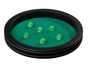 namizna igra pladenj s kockami umetno usnje