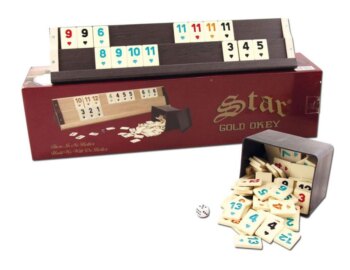 leseni rummy set gold