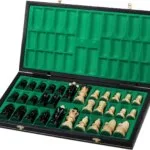 Ambassador Chess Set – Wooden Folding Gift Set