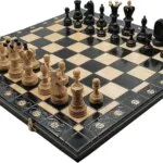 Ambassador Chess Set – Wooden Folding Gift Set
