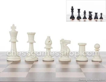 plastiČne Šahovske figure staunton neobteŽene