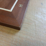 lesena Šahovnica standard 58 mm z manjšimi poškodbami