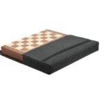 Carrying bag for folding chess sets