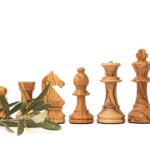 lesene Šahovske figure staunton olive 5