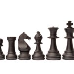 lesene Šahovske figure staunton olive 5