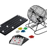 Tombola – Bingo družabna igra z bobnom in kroglicami